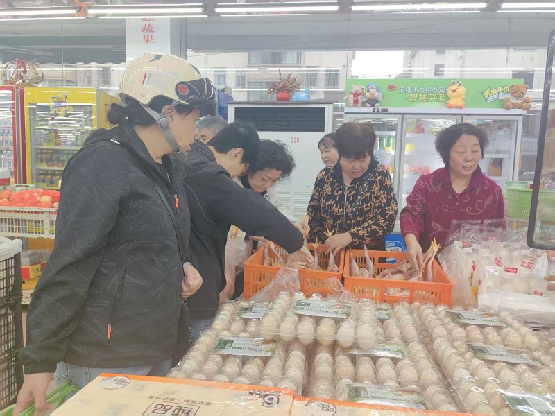 天惠超市曹張店線上線下聯動發力提升業務